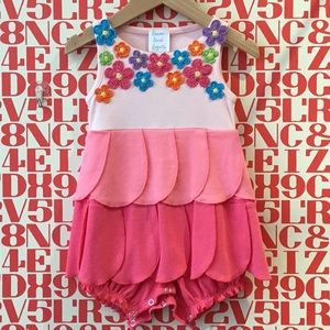 Lemon Loves Layette Sweet Garden Bubble, NEW WITH TAGS, 3-6 months